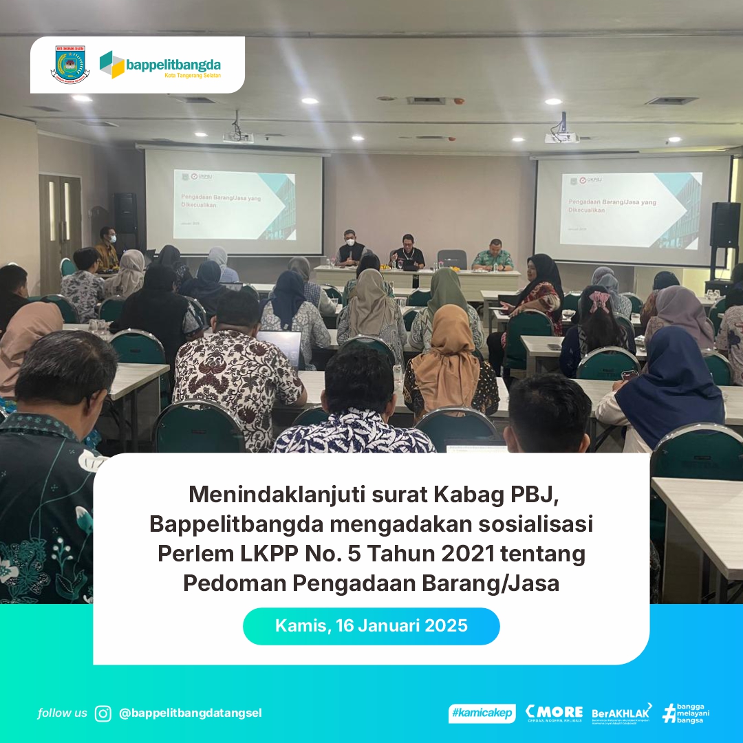 Sosialisasi Pengadaan Barang atau Jasa