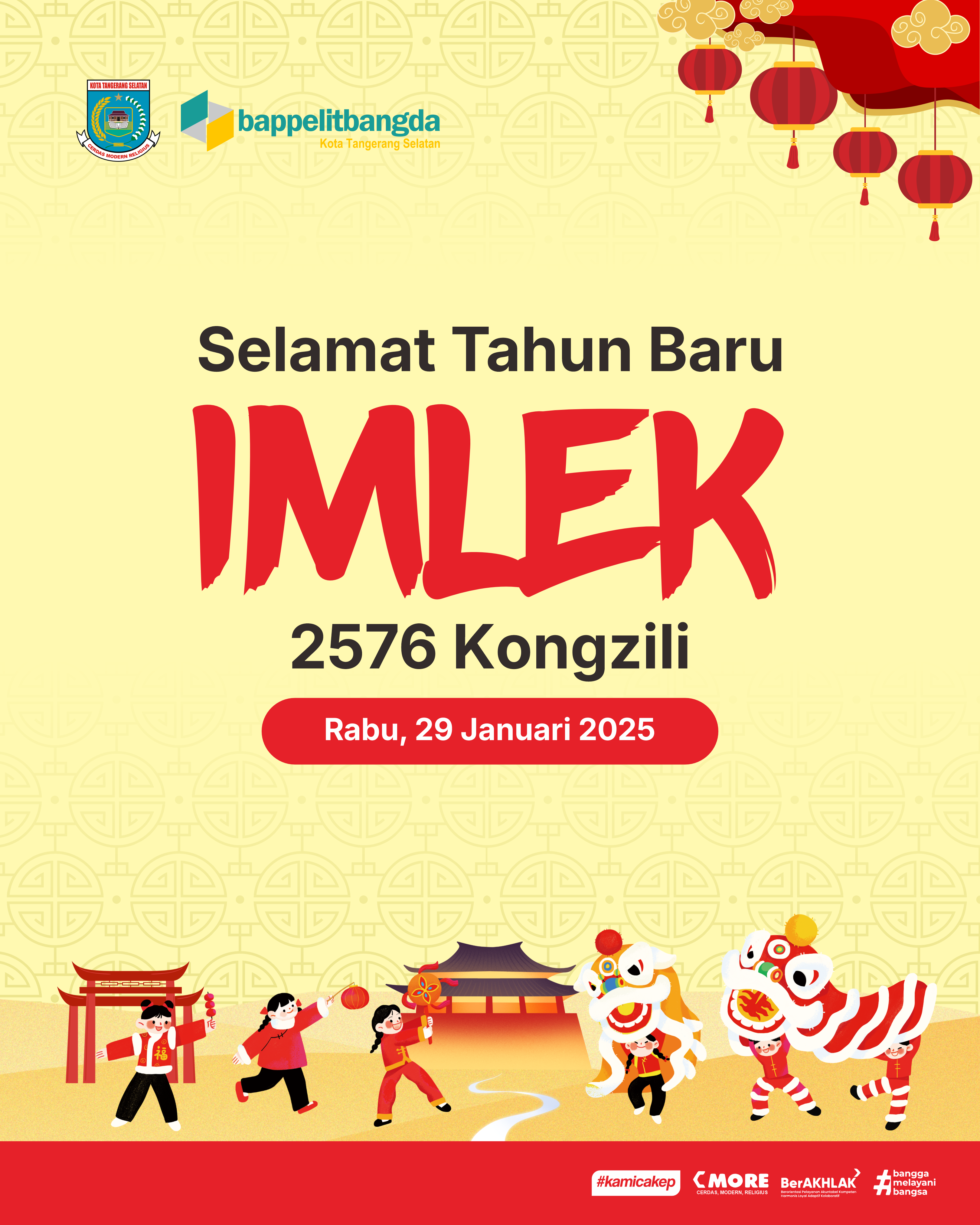 Selamat merayakan Tahun Baru Imlek bagi yang merayakan. Gong Xi Fa Cai