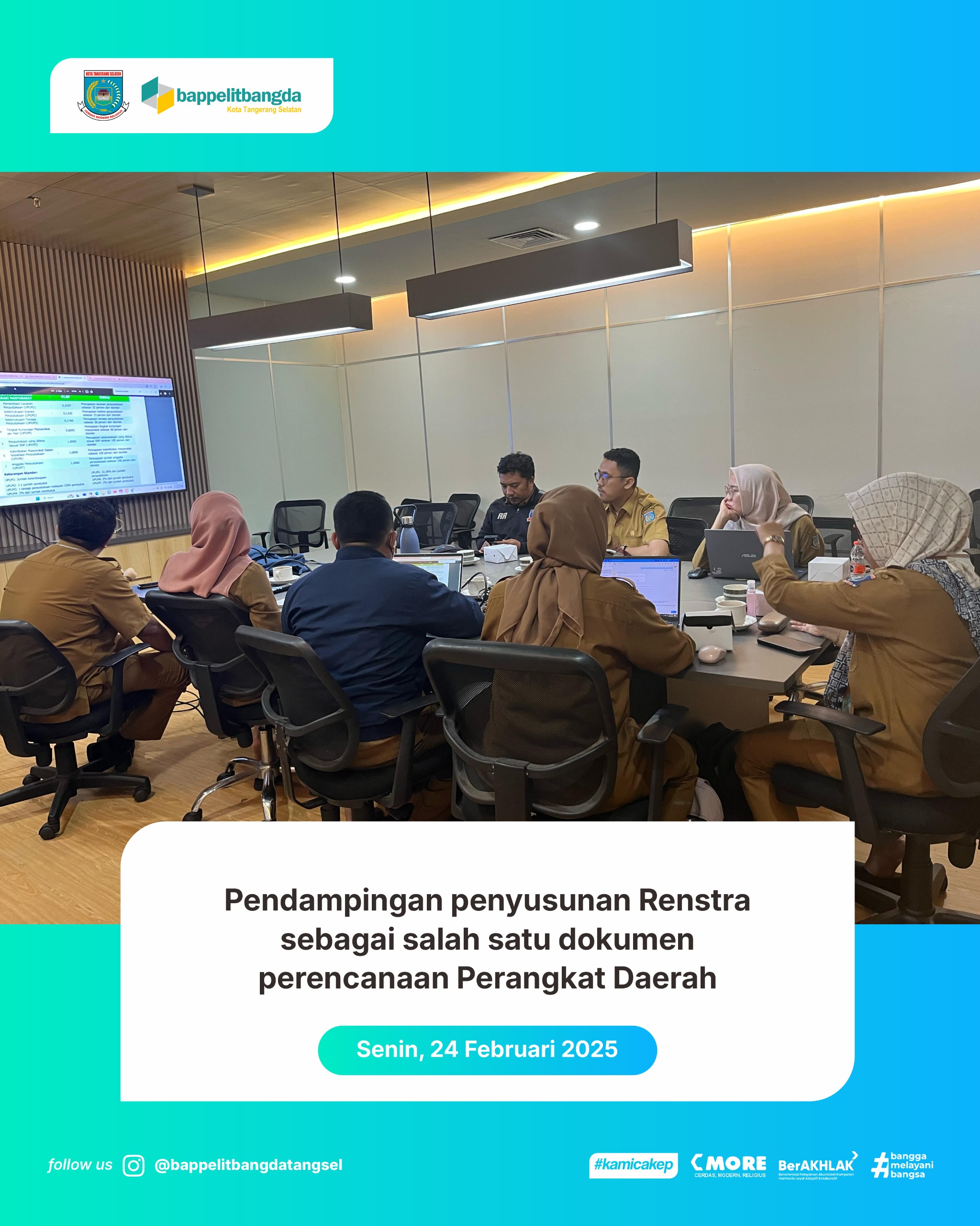 Pendampingan Penyusunan Renstra  Sebagai Salah Satu Dokumen Perencanaan Perangkat Daerah