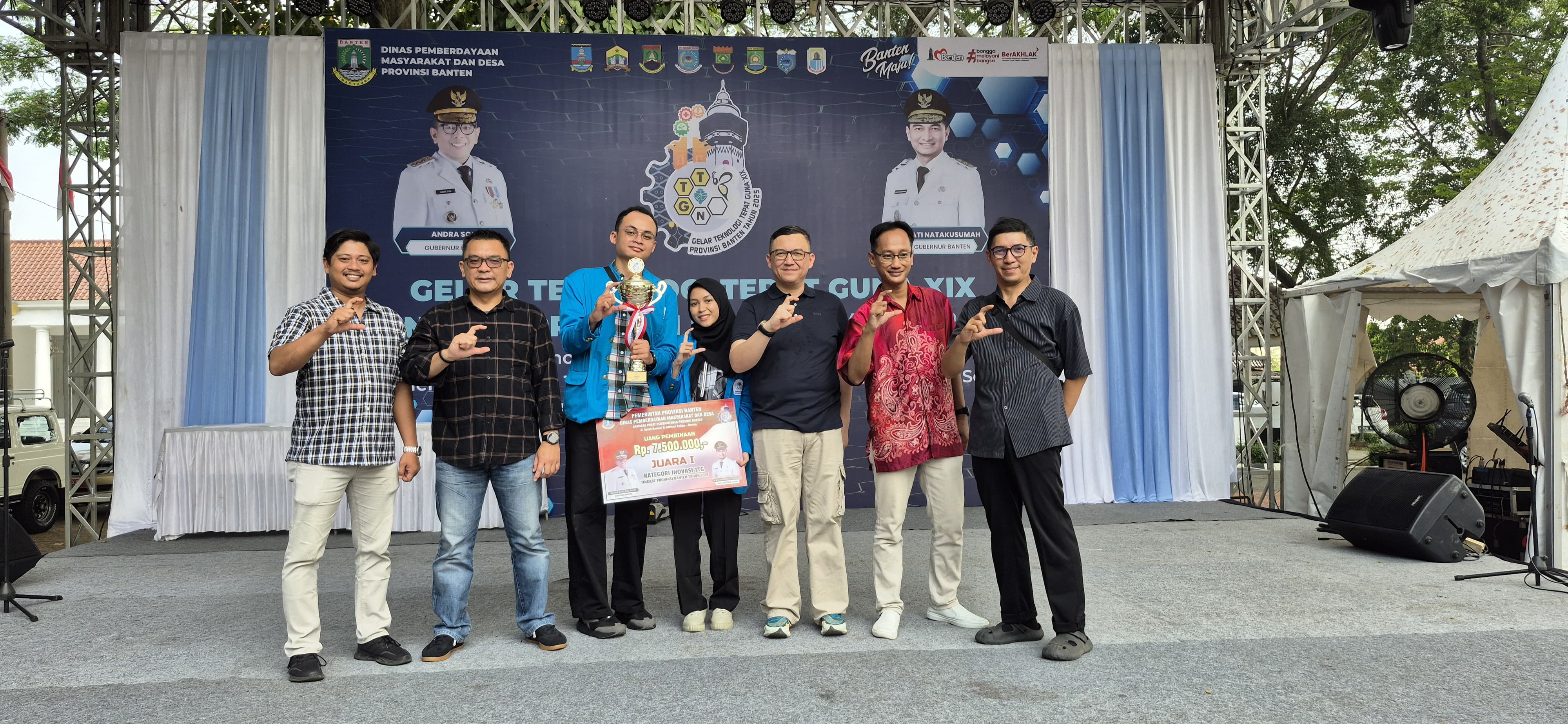 SELAMAT TANGSEL RAIH JUARA 1 DALAM AJANG TEKNOLOGI TEPAT GUNA (TTG) TINGKAT PROVINSI BANTEN