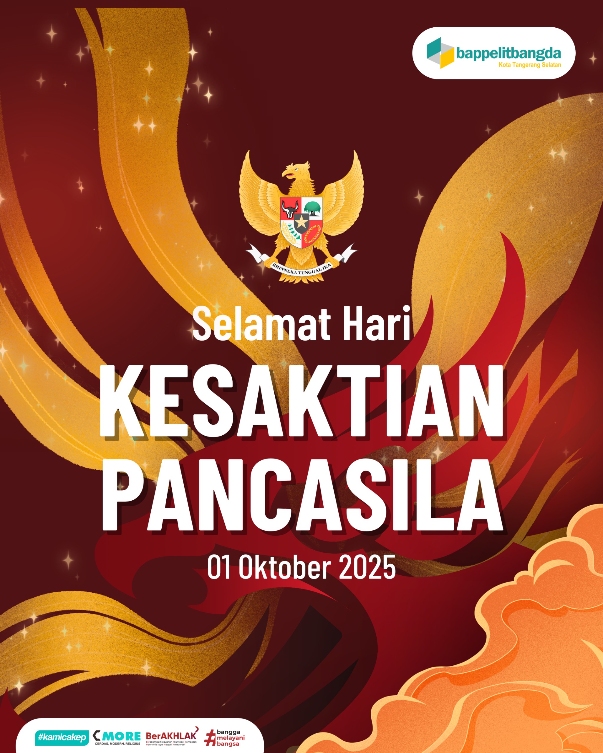 Selamat Hari Kesaktian Pancasila: Pancasila Perekat Bangsa Menuju Indonesia Raya